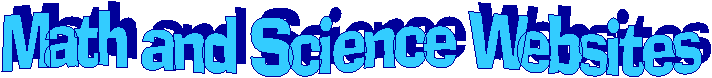Math and Science Websites